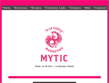 Tablet Screenshot of mytic.biz